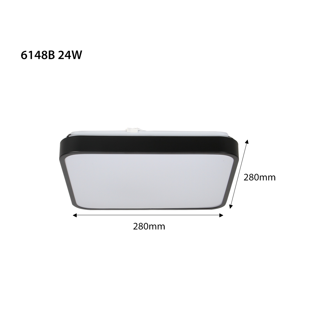 Led Ceiling Light 6148B 3-White - 2R