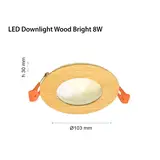 wood bright 8w