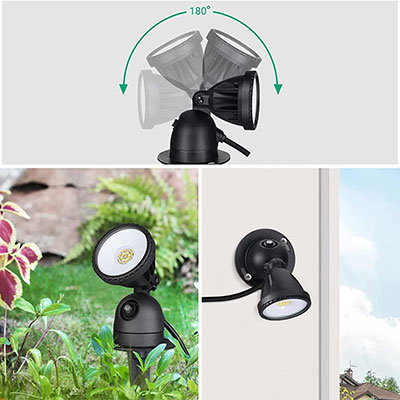 What ice floodlights for outdoor lighting are best for the yard