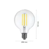LED lamp FILAMENT E27 G95