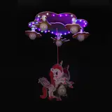 2R Kids room chandelier