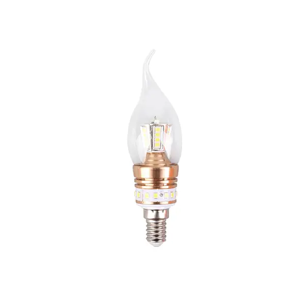 LED LAMP FTL-02 CANDLE DEC E14 FLAME IMAGE
