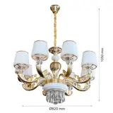 2R Chandelier E14