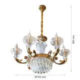 2R Chandelier E14