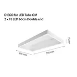 DIEGO 2xT8 DOUBLE END OM