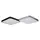 LED CEILING LIGHT 6148B 3-WHITE
