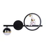 LED WALL LIGHT SPACEMAN WITH STARS W233-300 3-WHITE