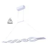 LED CHANDELIER 9009 3WHITE DIMM