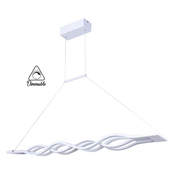 LED CHANDELIER 9009 3WHITE DIMM IMAGE