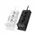 PLUG POWER STRIP WITH 3 SOCKETS AND WIRELESS CHARGING 4USB+1PD